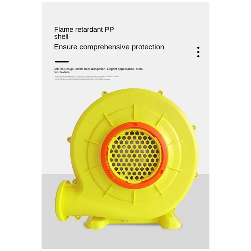 250W Air Model Blower Dust Exhaust Electric Blower Household Cartoon Toy Inflatable Model UK Plug