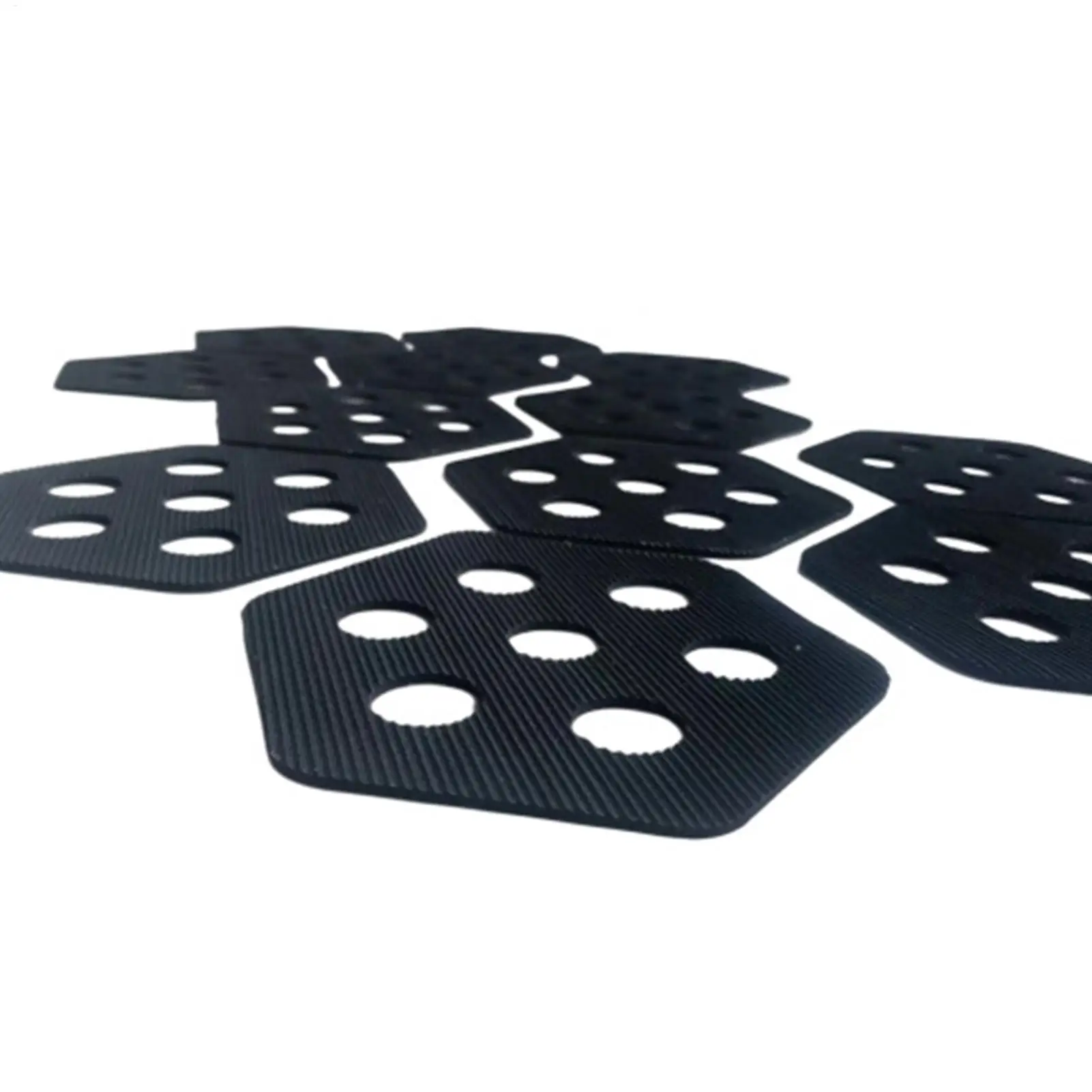 Traction Pad Surfboard Hexagon 12 Pieces Paddle Board Deck Pads Surfing Equipment For Fitness Beach Pool Summer Outdoor Kayaks