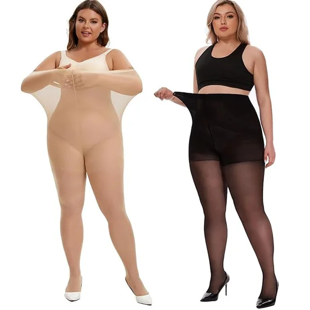 Collants transparents pour femmes, collants spoants, bas 20D, bonneterie sexy, leggings de livraison, grande taille, haute qualité, FS, 2 pièces