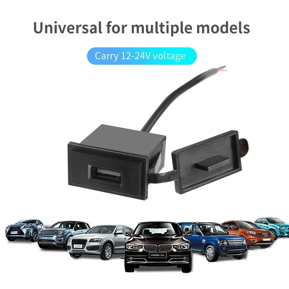Adattatore per caricabatterie per telefono cellulare 12V Presa per stazione di ricarica automatica per moto Adattatore di alimentazione Presa per caricabatterie USB Caricatore per auto USB - immagine 4