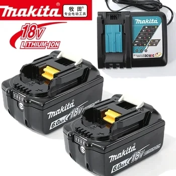 

Оригинальный Makita 6Ah для Makita 18V батарея BL1830B BL1850B BL1850 BL1840 BL1860 BL1815 запасная литиевая батарея