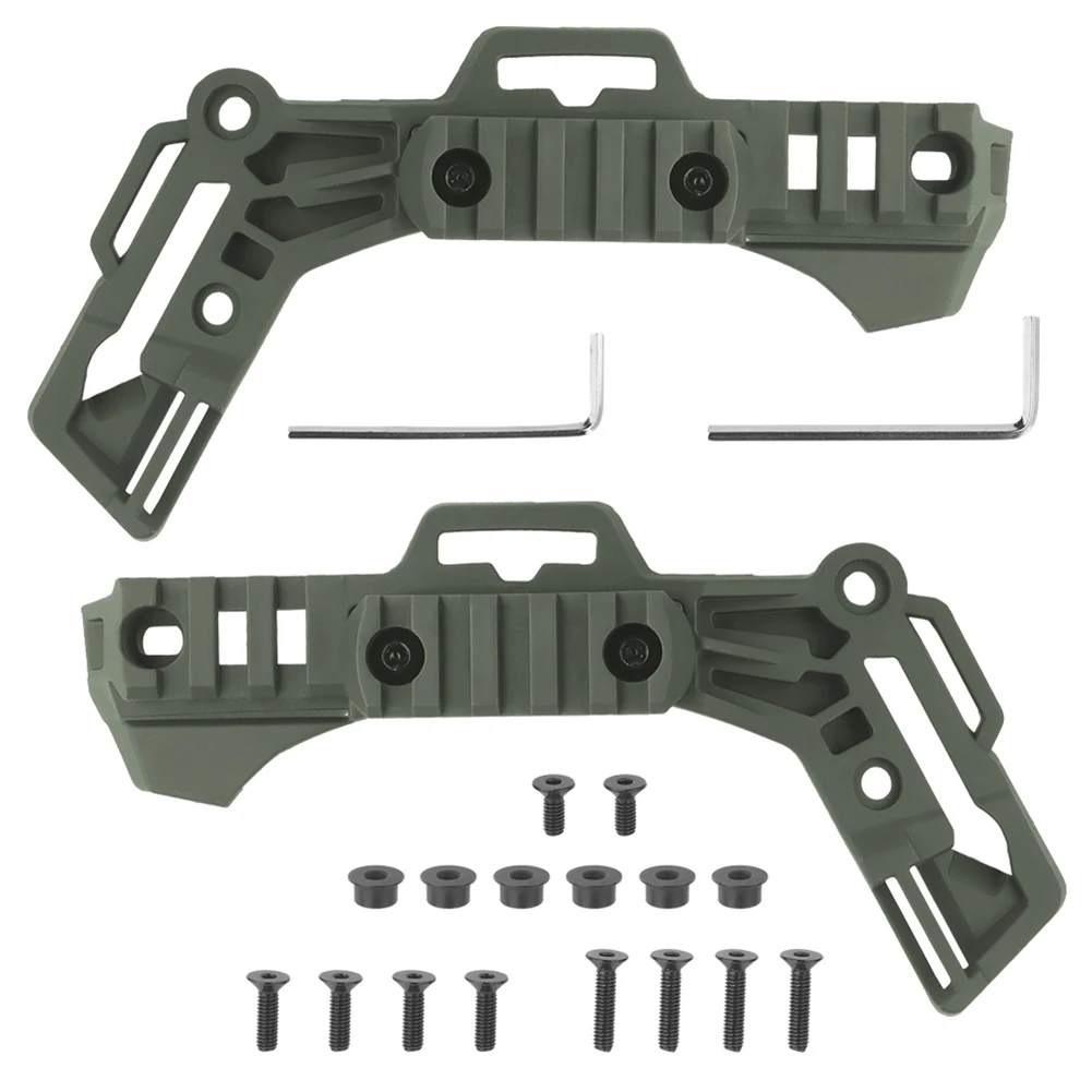Helmet Side Guide Rail Professional Combat Helmet Side Rail Guide Adapter for Wendy Accessories