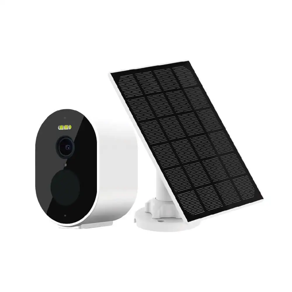 

PIR Human Detection 2-Way Talk Night Vision Outdoor with Solar Panel.