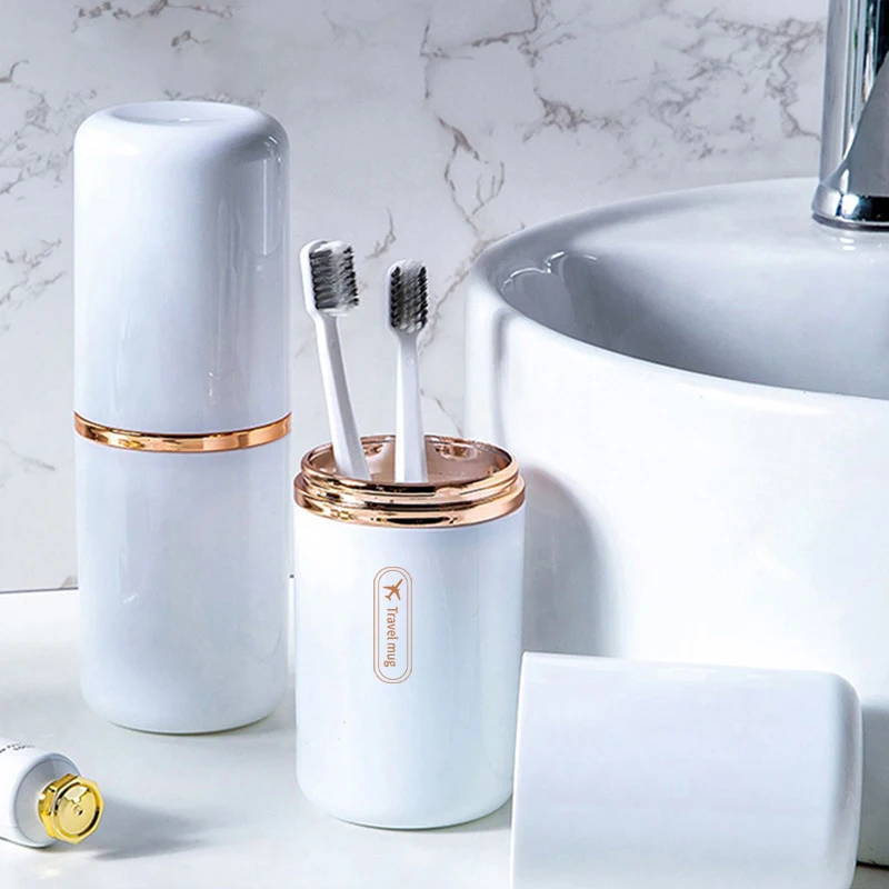 Portable Travel Toothbrush And Toothpaste Holder Storage Case_voghion.com