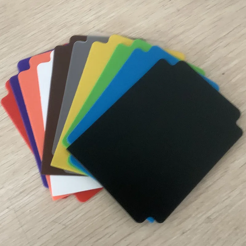 10-Piece Multicolor Card Divider Set