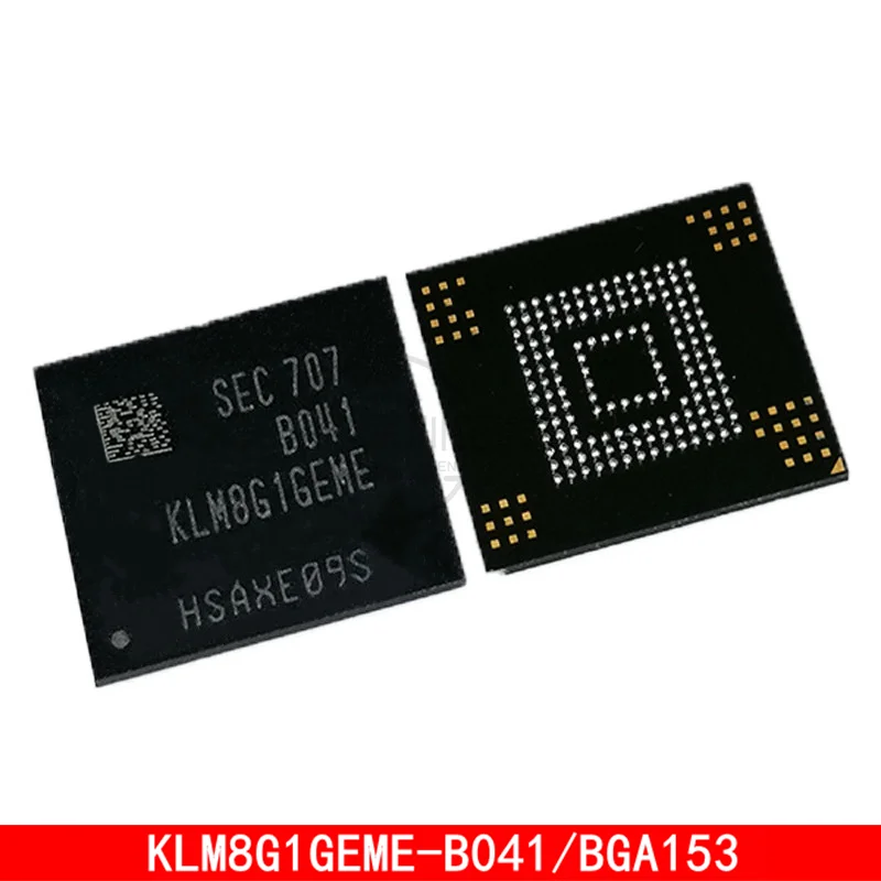 1 5pcs sdin8de2 8g sdin8de2 8g emmc bga153 nand flash memory ic chip used inquiry before order KLM8G1GEME-B041 BGA153 KLM8G1GEME B041 BGA 8 gb of memory chip Inquiry Before Order