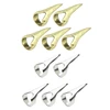 5pcs Finger Ring Metal Nails For Fingers Easy Braiding Hair Tool Finger Claws 1