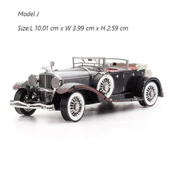 DIY 3D Metal Puzzle: Super Sport Car Jigsaw (M)