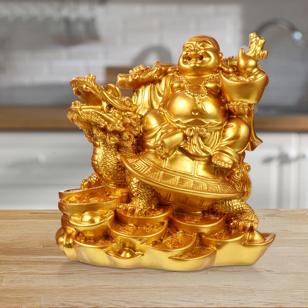 

Resin Buddha Sculpture Tabletop Small Buddha Statue Delicate Resin
