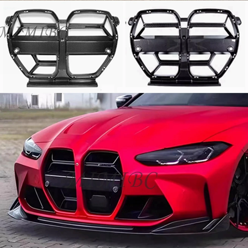 Per Bmw M3 G80 M4 G82 G83 Paraurti Anteriore Abs Csl Grill Auto Racing Grid 2021-2023 Csl Xdrive Competition Dry Carbon Grille