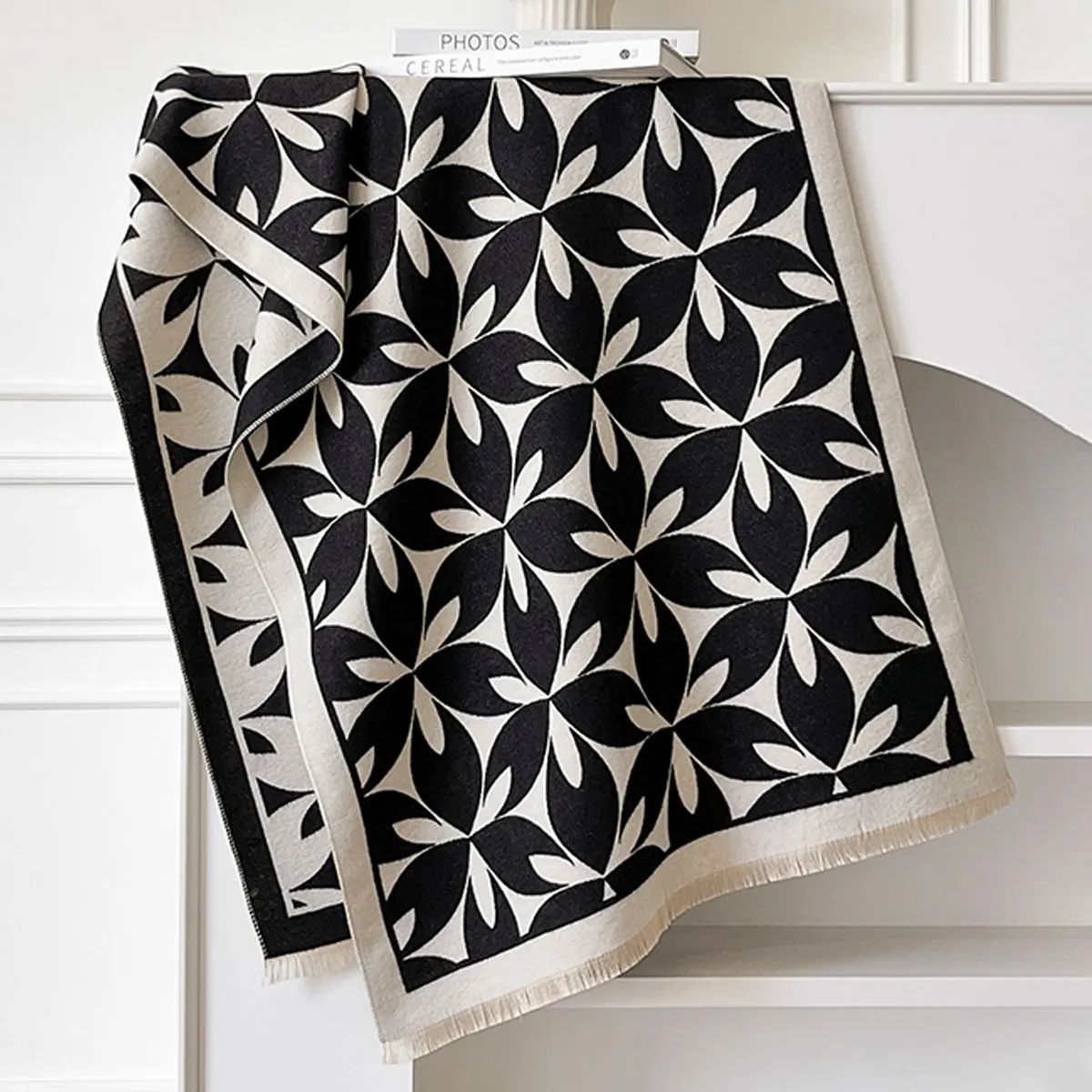 Winter Warm Cashmere Scarf for Women Luxury Pashmina Blanket Thick Shawl Wrap Neckerchief Fashion Bufanda Echarpe Poncho 2025