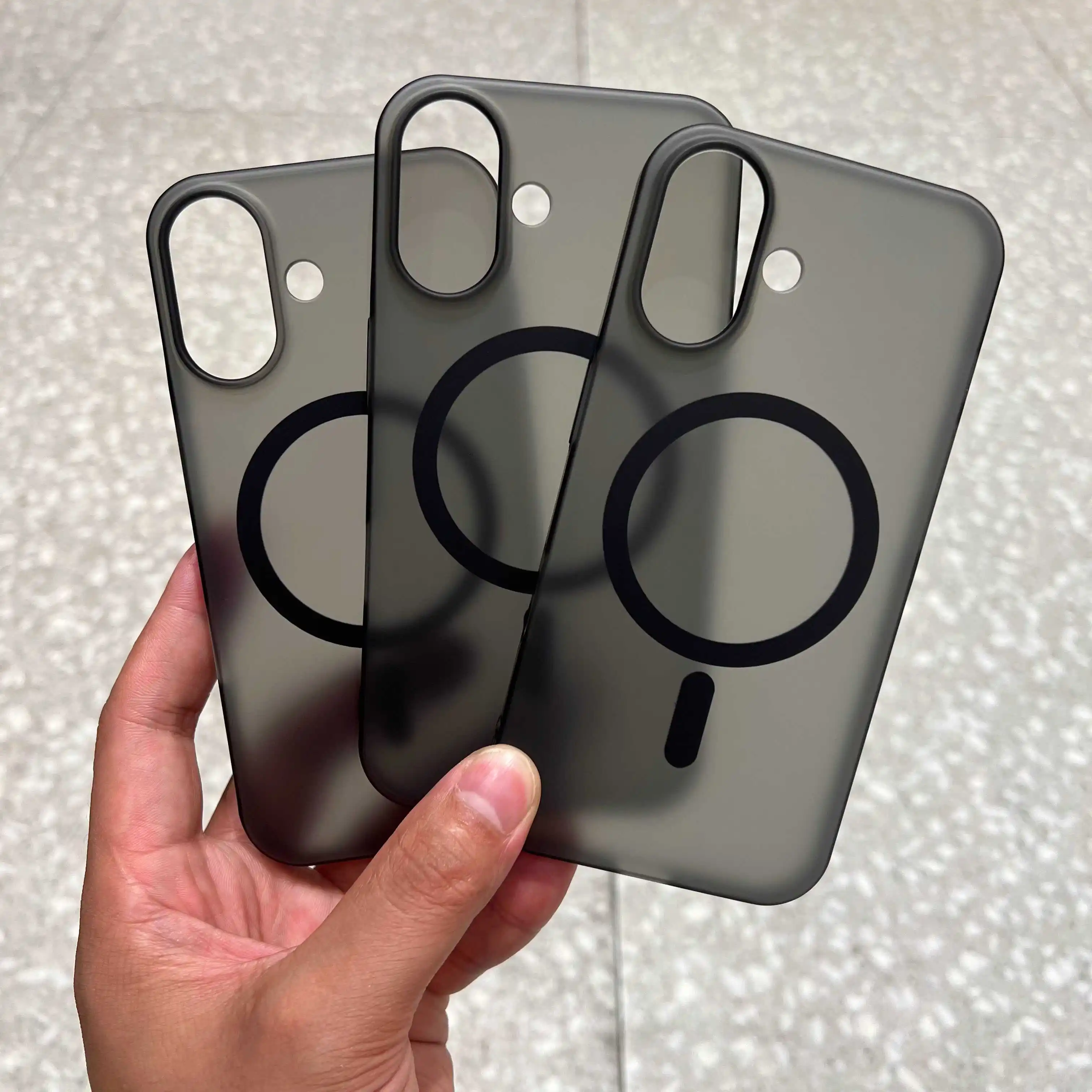 Luxury Matte For Magsafe Case For iPhone 11 12 13 14 15 16 Pro Max Plus Magnetic Ultra Thin Translucent Shockproof Slim Cover