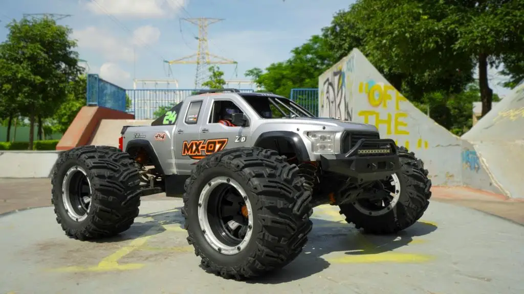 ZD Racing MX07 MX-07 1/7 4WD 8S Brushless MONSTER TRUCK Buggy Off-Road RC Electric 80km/h High-Speed Racing Remote Control Car 6