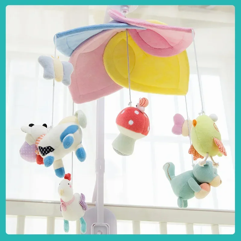Infant Rattle Toy 0-12 Months Crib Hanging Music Box With Toy Bracket Bed Bell Car Seat For Newborn Boy And Girl Gifts ﻿New