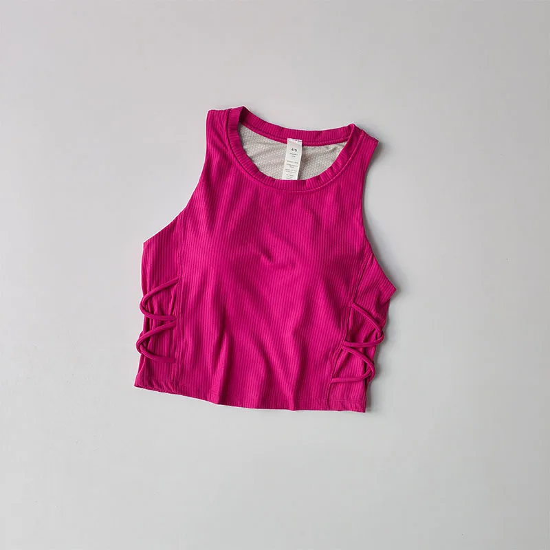 thumbnail image 1 of Ropa interior deportiva de alta intensidad para mujer, Top sin mangas para correr, Reunión, Yoga, Fitness, sujetador, 1 of 6