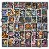 10/30/50/103pcs Pixel Style Anime Pokemon Stickers Pikachu Cartoon Decals DIY Suitcase Stationery Waterproof Sticker for Kids 1