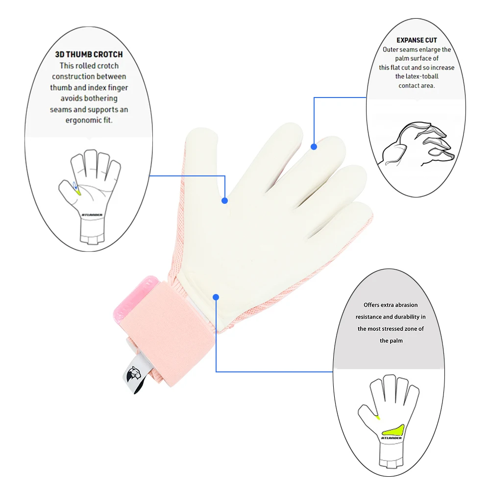 Latex Grip Goalkeeper Training Gloves 4