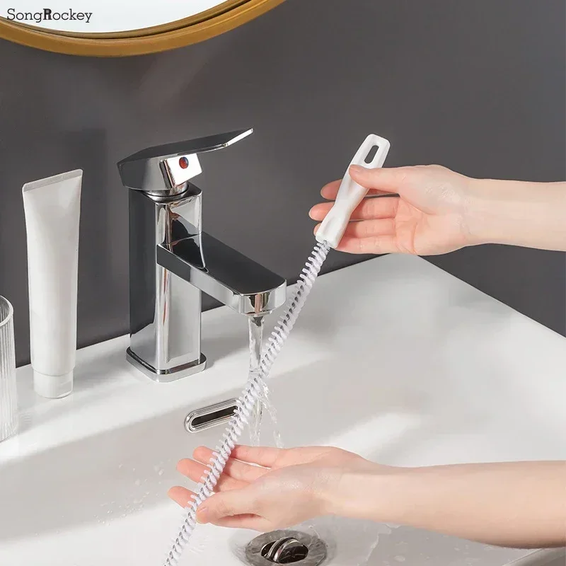 Sink Pipe Unblocking Brush Bathroom Accessories Sewer Cleaner 18 Clogged Hole Removal Tool Home Appliance Electric Scooter Baby