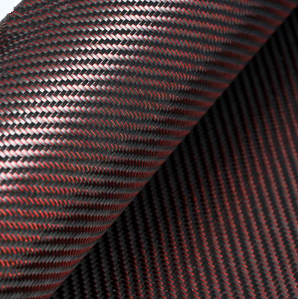 Enhanced Carbon Aramid Fiber Hybrid Fabric Cloth in Twill/Plain Weave Design