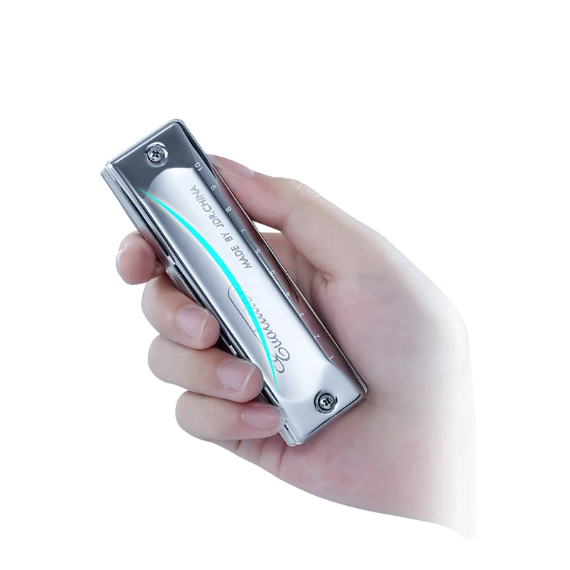 JDR Harmonica EVA1920 C Blues Armonica Key of Paddy C 10 Hole 20 Tone Mouth Organ Diatonic Harp Professional Musical Instruments diatonic harmonica mouth harp