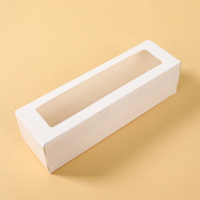 12Pcs Macaron Boxes with Clear Window, Transparent Cookie Packaging Gift Box for Macaro... - SKU MBW02132 - UGI Packaging