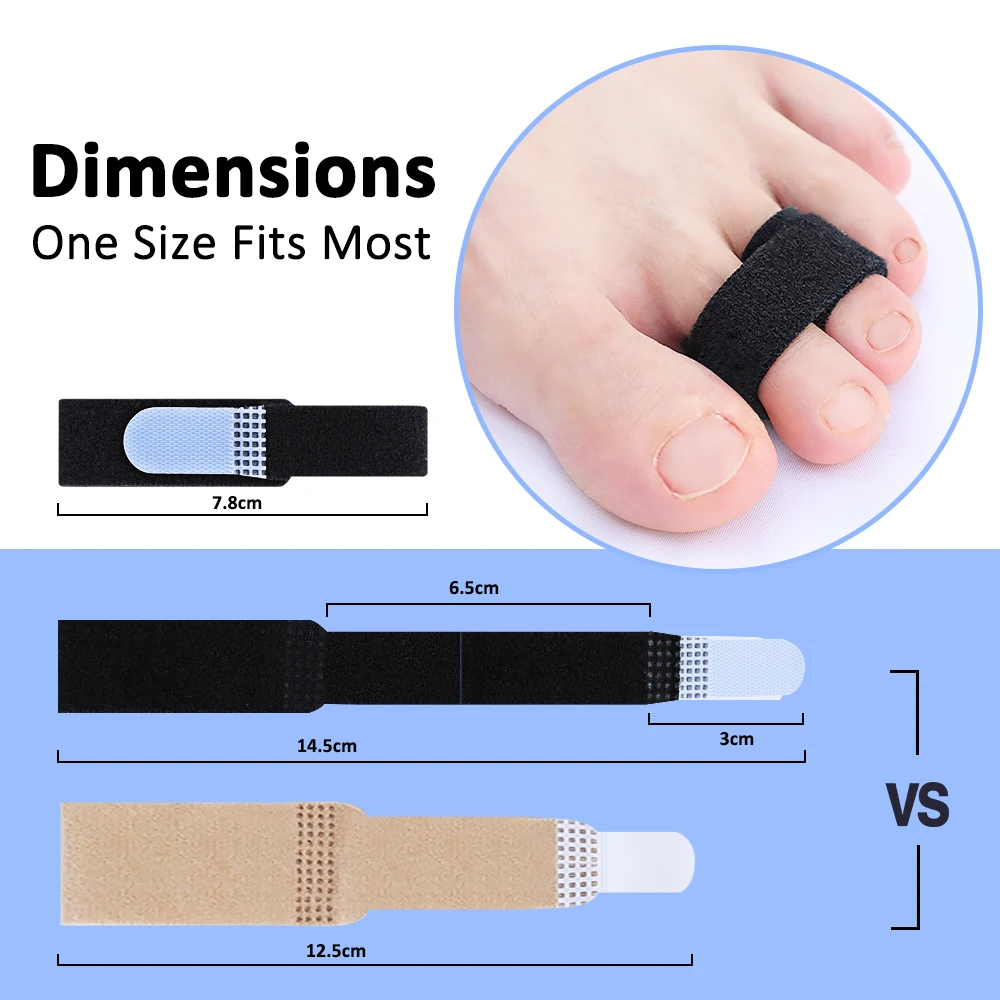 Pexmen-alisador de dedos de martillo, 1/2/5/10 piezas, envolturas de férula  para dedos de los pies rotos, vendajes para torcidos, doblados y dedos de  martillo - AliExpress, image size:1000x1000