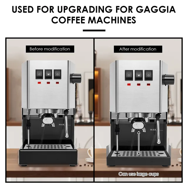 Low Profile Drip Tray & OPV Spring Kit For Gaggia Classic Pro - Includes 6,9,12 Bar Springs