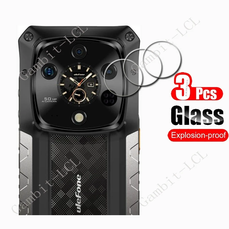3PCS Für Ulefone Rüstung 28 Ultra Kamera Objektiv Schutz BACK Screen Schutz Gehärtetem Glas AUF Armor28Ultra 28Ultra Abdeckung film