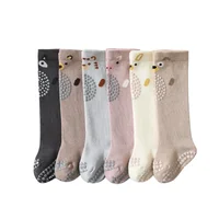 Baby Knee High Crawling Socks Toddler Kids Safety Knee Pad Protector Cartoon Long Socks Newborn Baby Items Accessories 5