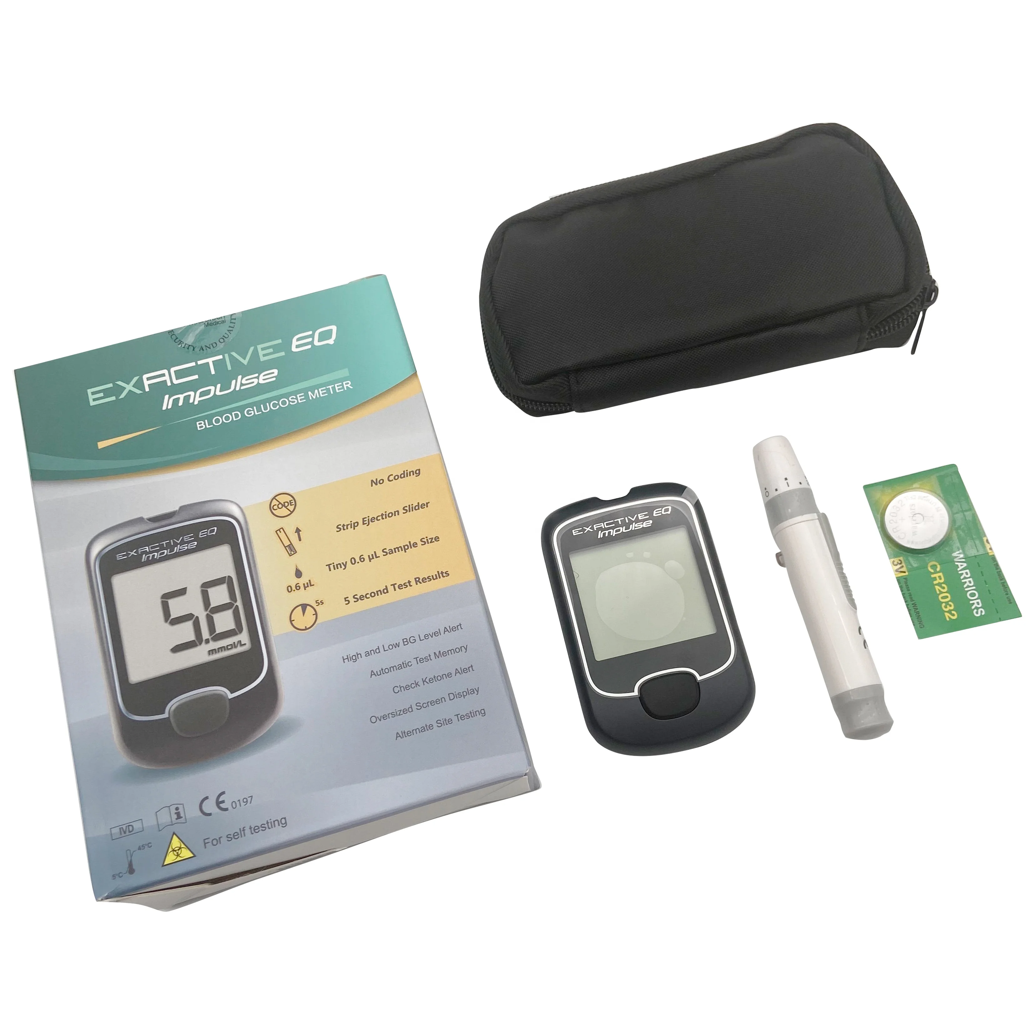 

IN-G086 Glucometer Strips Glucose Meter Test Strips, Diabetic Test Strips