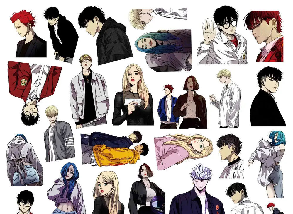 Manwha Adesivos, Material Escolar, Papelaria Criança, Bonito