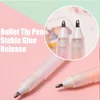 Candy Color Glue Pen Handbook Dispensing Pen Quick-Drying Dot Gule Stick DIY High Viscosity Glue School Office Supplies 3