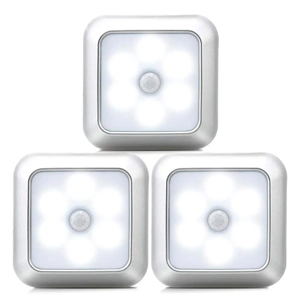 New 6leds Infrared Pir Motion Sensor Under Light Wireless