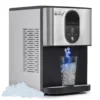Chef Self Dispensing Nugget Ice Maker Countertop, 46LB Per Day Automatic Chewable Ice, 1.8LB Per Hour 1