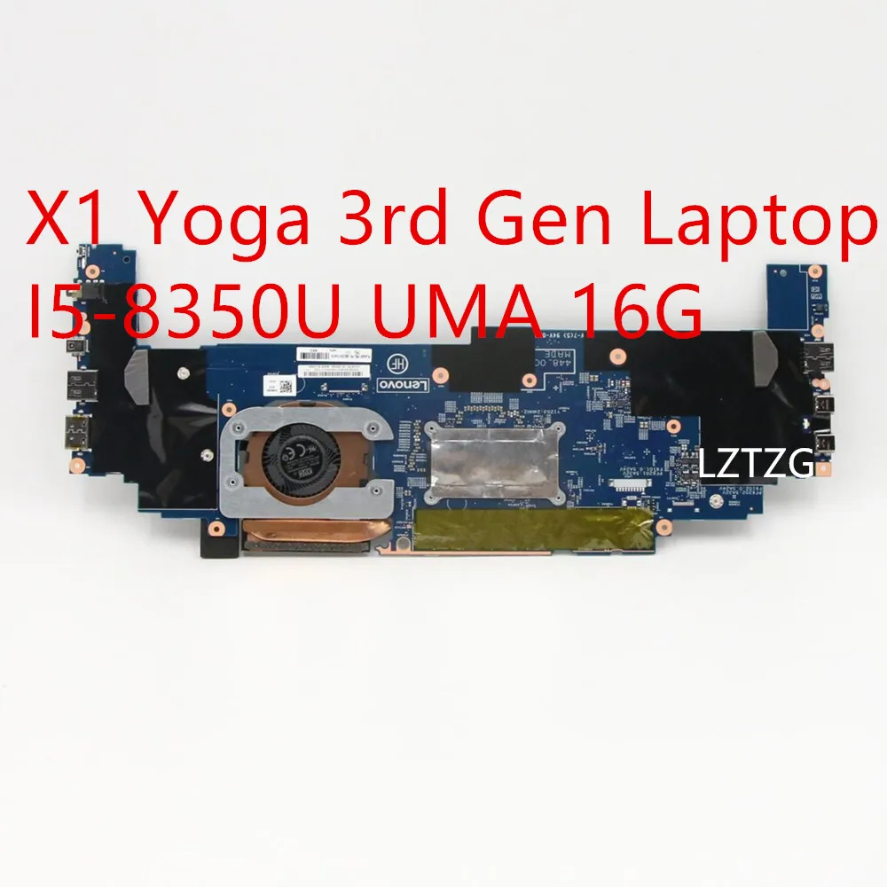 

Материнская плата для ноутбука Lenovo ThinkPad X1 Yoga 3rd Gen, десктопная материнская плата 16 Гб 01YN207 5B20V13410