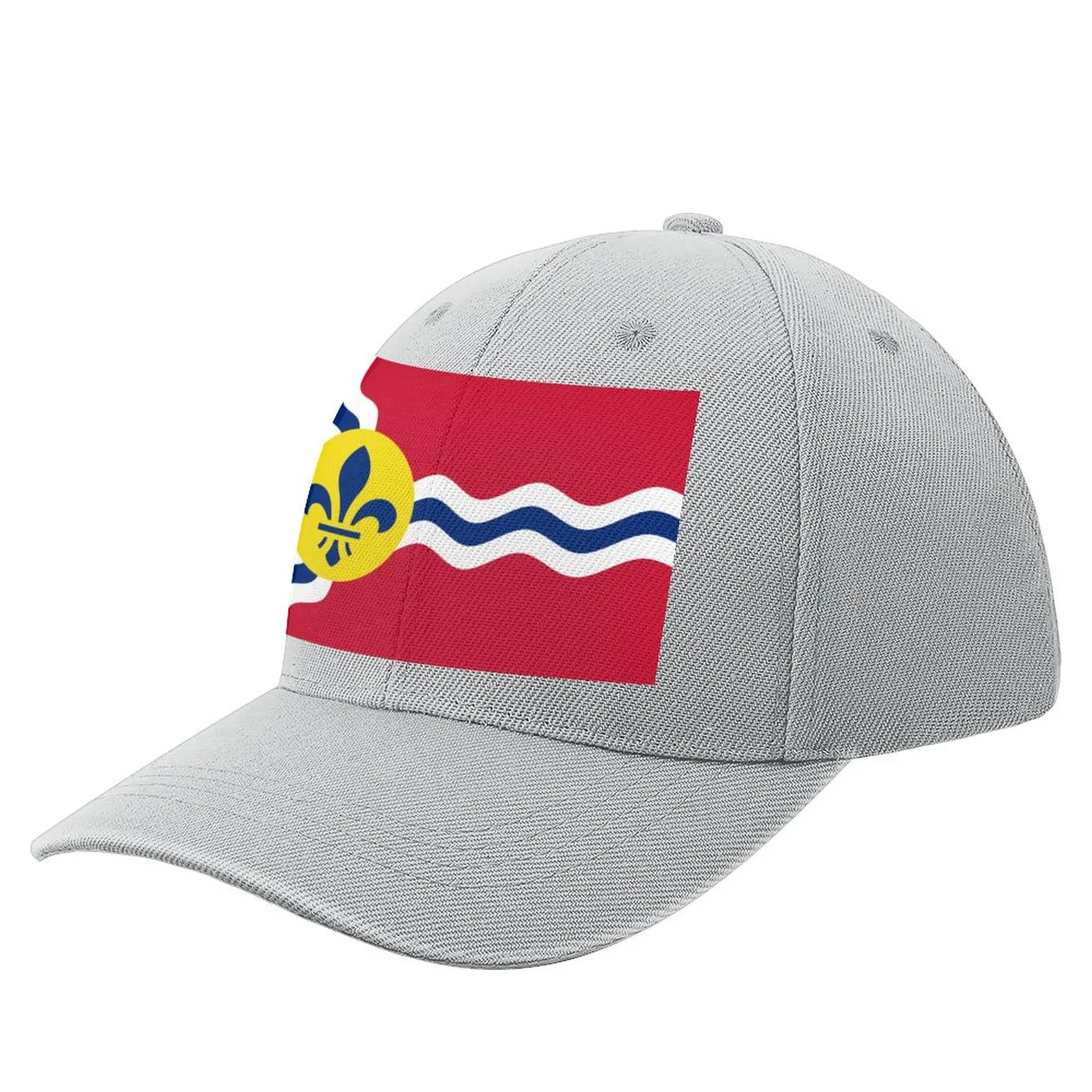 Flag of St. Louis, Missouri Baseball Cap fishing hat custom hats Men Hats Women'S