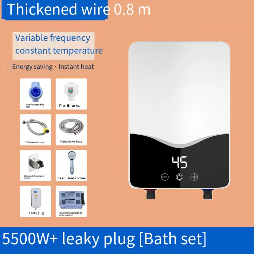tela de toque lcd aquecedor instantaneo 04