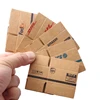 5Pcs/1Set Mini Carton Express Box 1:12 Dollhouse Miniature Express Box Decor Toy Doll House Decor Furniture Accessories 1