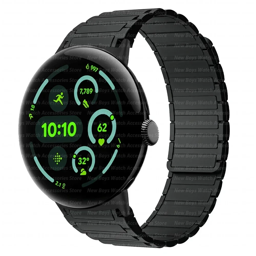 Magnetic Silicone Sport Band Wristband Replacement Bracelet