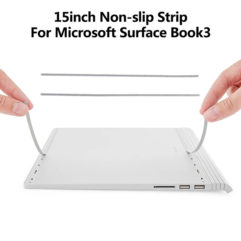 Laptop Foot Pad 1pc Rubber Feet for Surface Book1 Book2 Book3 13.5 /15 inch Rubber Feet with Adhensive New Hot