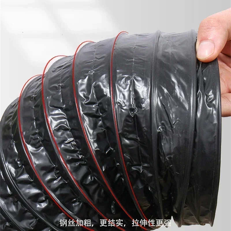 1.5-3M Exhaust Tube Flexible Aluminium Ducting Hose for Inline Ducted Fan Greenhouse Hydroponics Exhaust Outlet Pipe Hardware