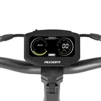 Ausom DT2 Pro Scooter électrique 2*1100W moteur 52V 23.4Ah 10*3.0 pouces pneu 68 km/h vitesse maximale 115km portée maximale freins à disque hydrauliques 5