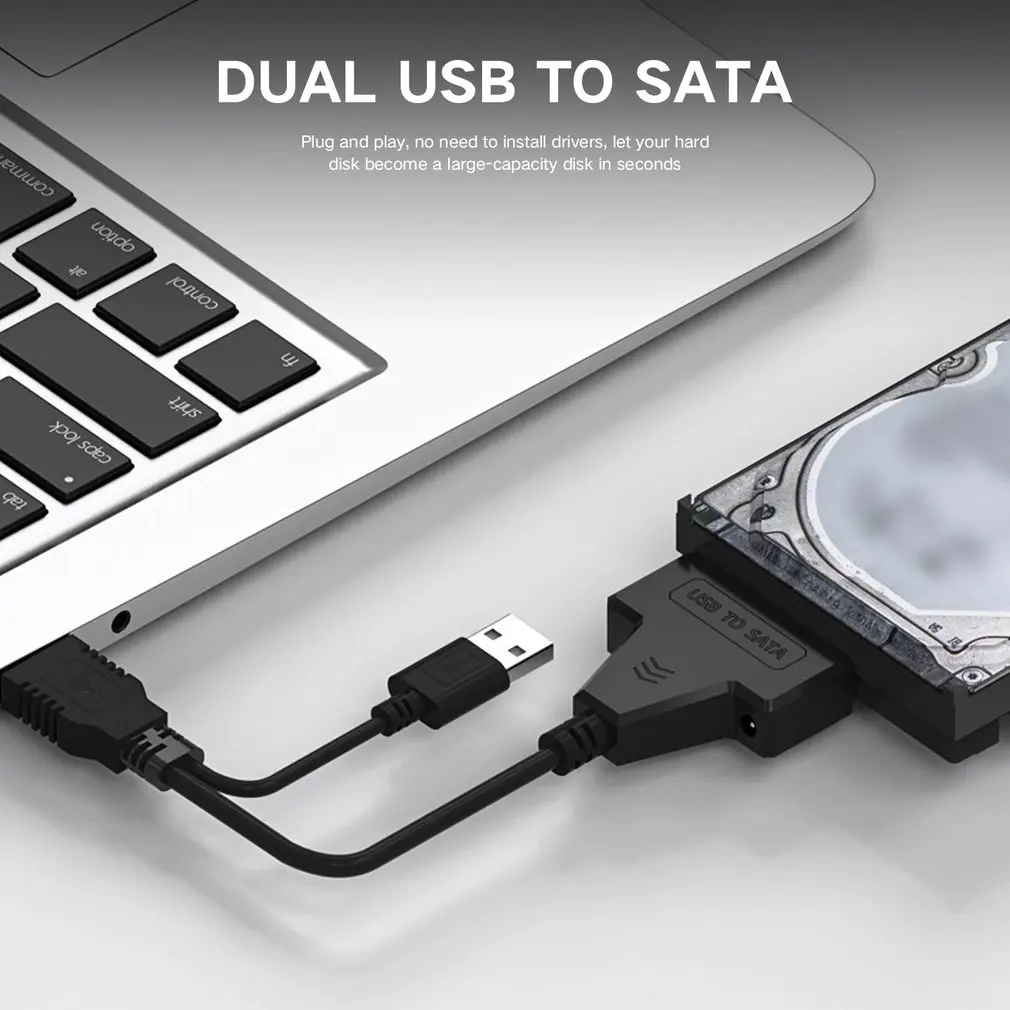 USB 3.0 to Dual SATA Cable