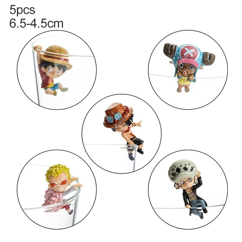 thumbnail image 1 of 3/6/9/12 piezas One Piece Anime Figura de juguete conjunto Luffy Sanji Nami Chopper Zoro PVC Figuras de acción Muñecas modelo coleccionables para regalos, 1 of 5
