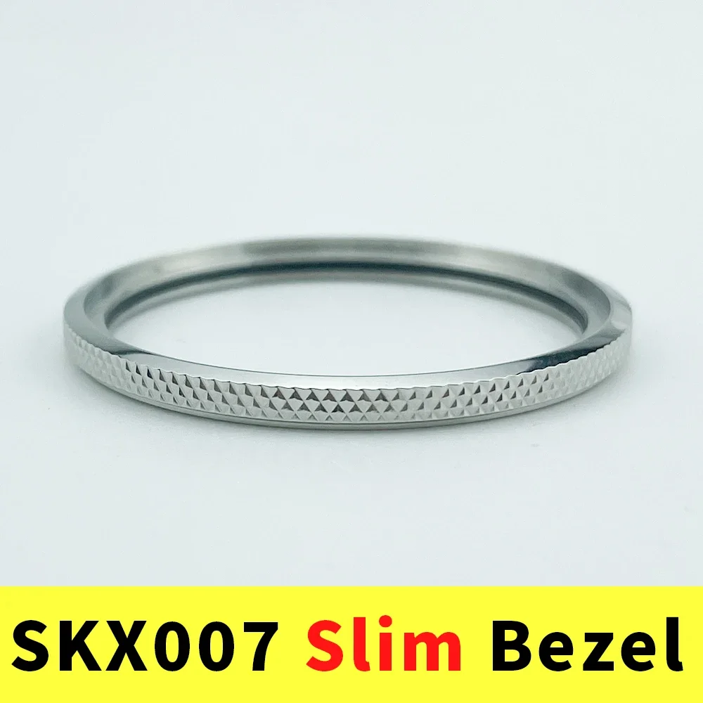 Slim Unidirectional Bezel Upgrade: Thin 316L Stainless Steel with 120 Clicks