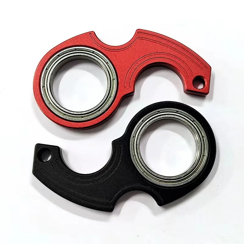 Fidget Spinner Fidget Spinners Fidget Toys Fidget Toy Fidget Keychain Keychain Fidget Spinner Adult Stress Relief Fidget Toys Fingertip Rotation Keyring Finger Ring Relieve Boredom Party Gift