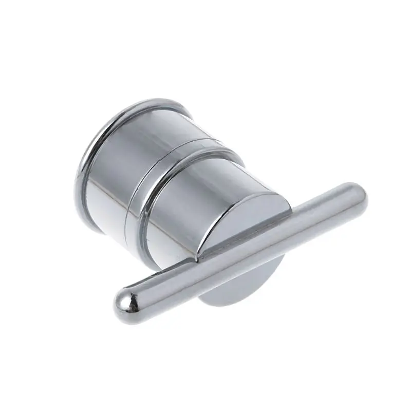 Electroplated Plastic Single Hole Shower  Door Knob Handle For Interior Furnitur L9BE