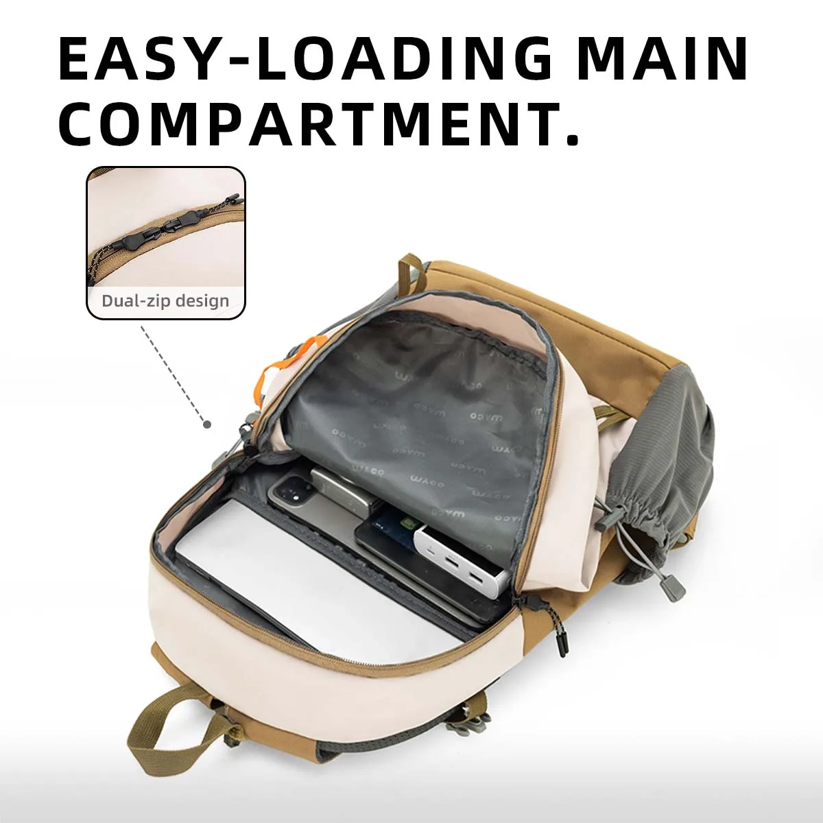 Outdoor Hiking Backpack for Women, Lightweight, Waterproof, Ultra-Light, Small Backpack, 22 Liters, Travel Climbing Lightweight Backpack for Junior High School Students and College Students