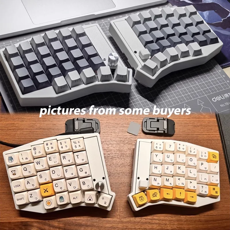 Sofle Split Keyboard Kit Dual Mode Wired Bluetooth Wireless