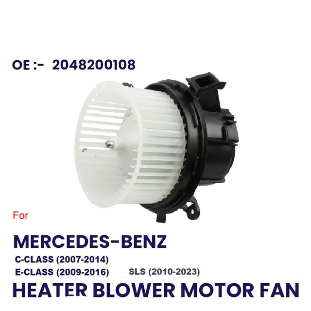 Ventilatore Riscaldamento Mercedes W204 W212 X204 - Ricambio 2048200208 Per Classe C/E/GLK